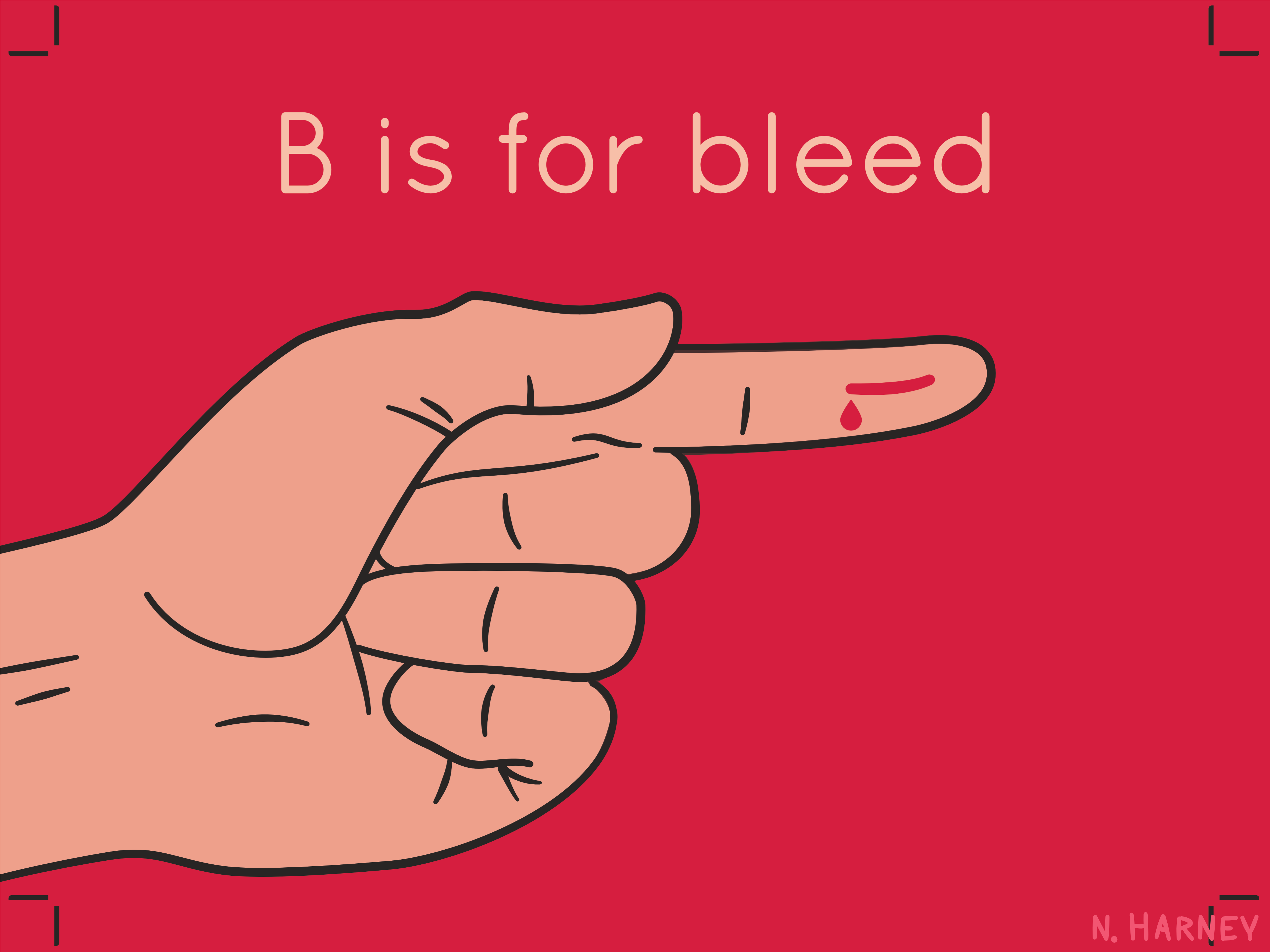 designer's alphabet letter b