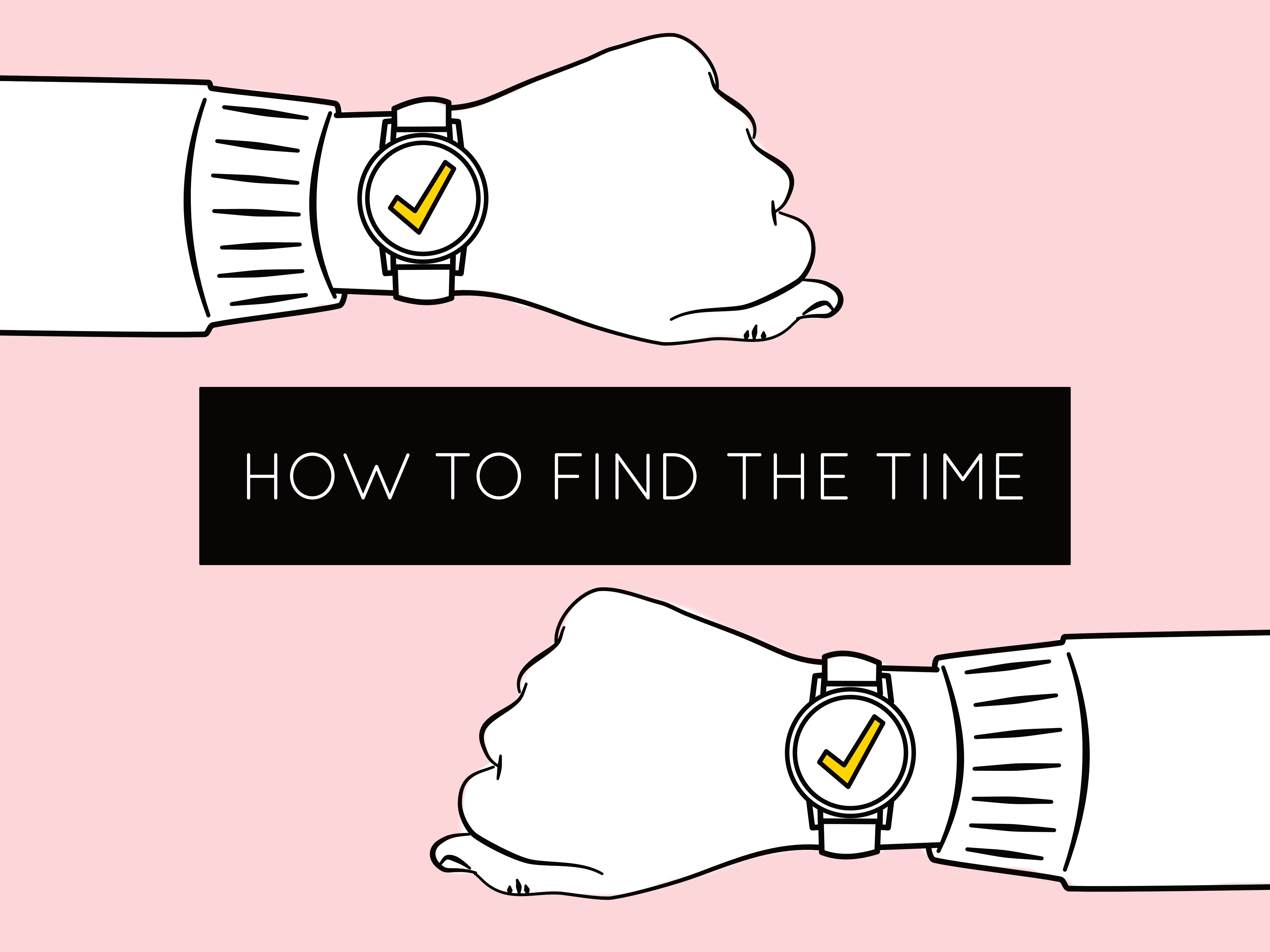 how to find the time to do what you love