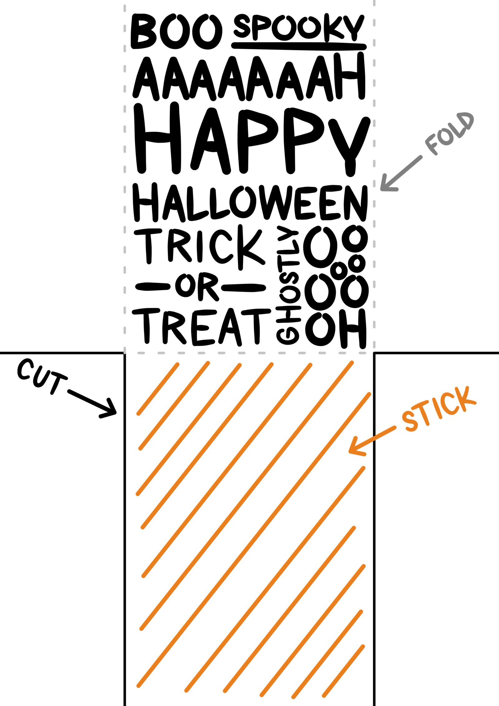 FREE DIY Printable Halloween Treat Bags – Work Over Easy