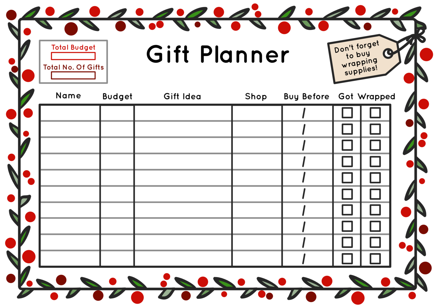 giftplanner