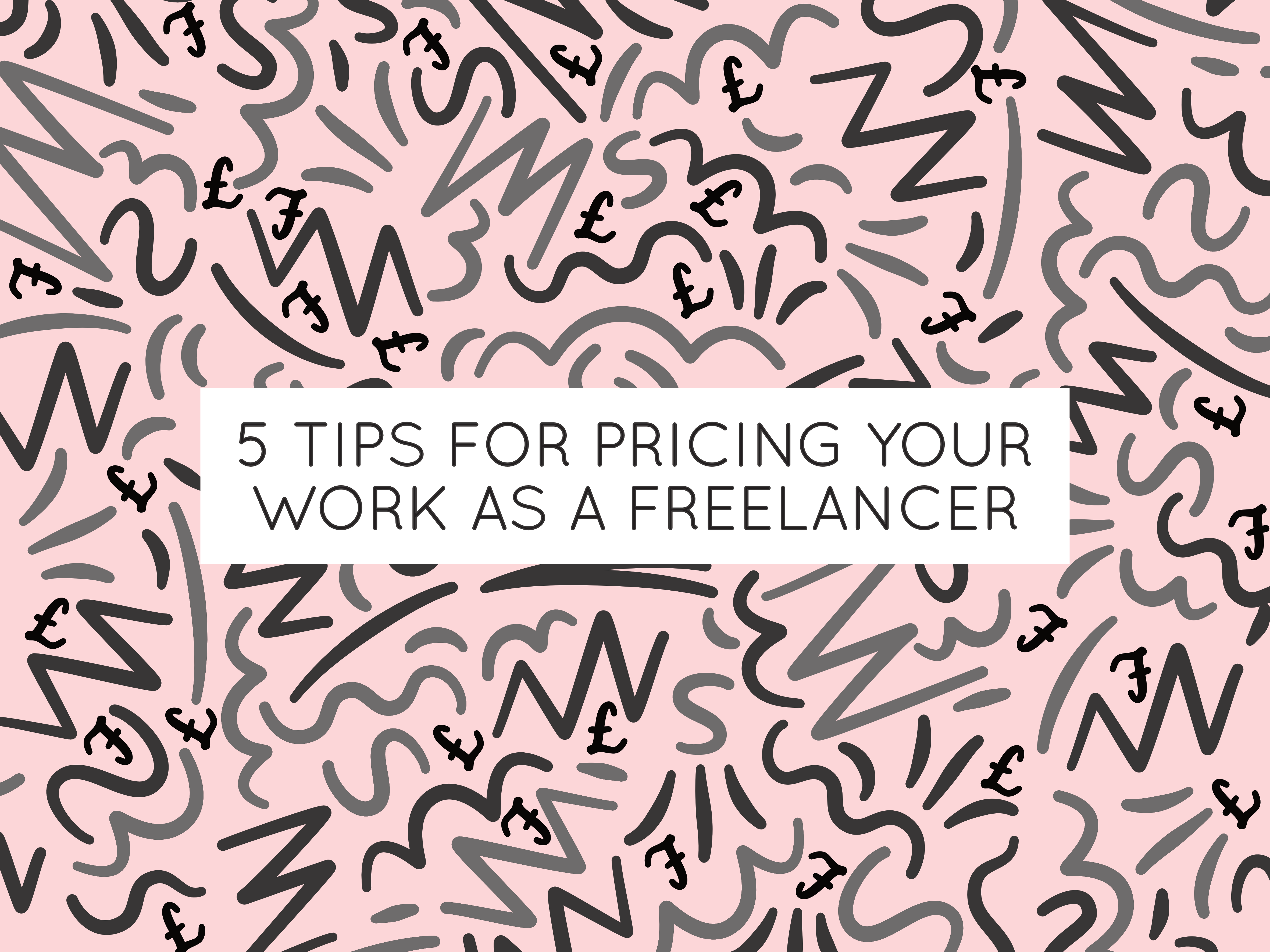 how to price your work as a freelancer