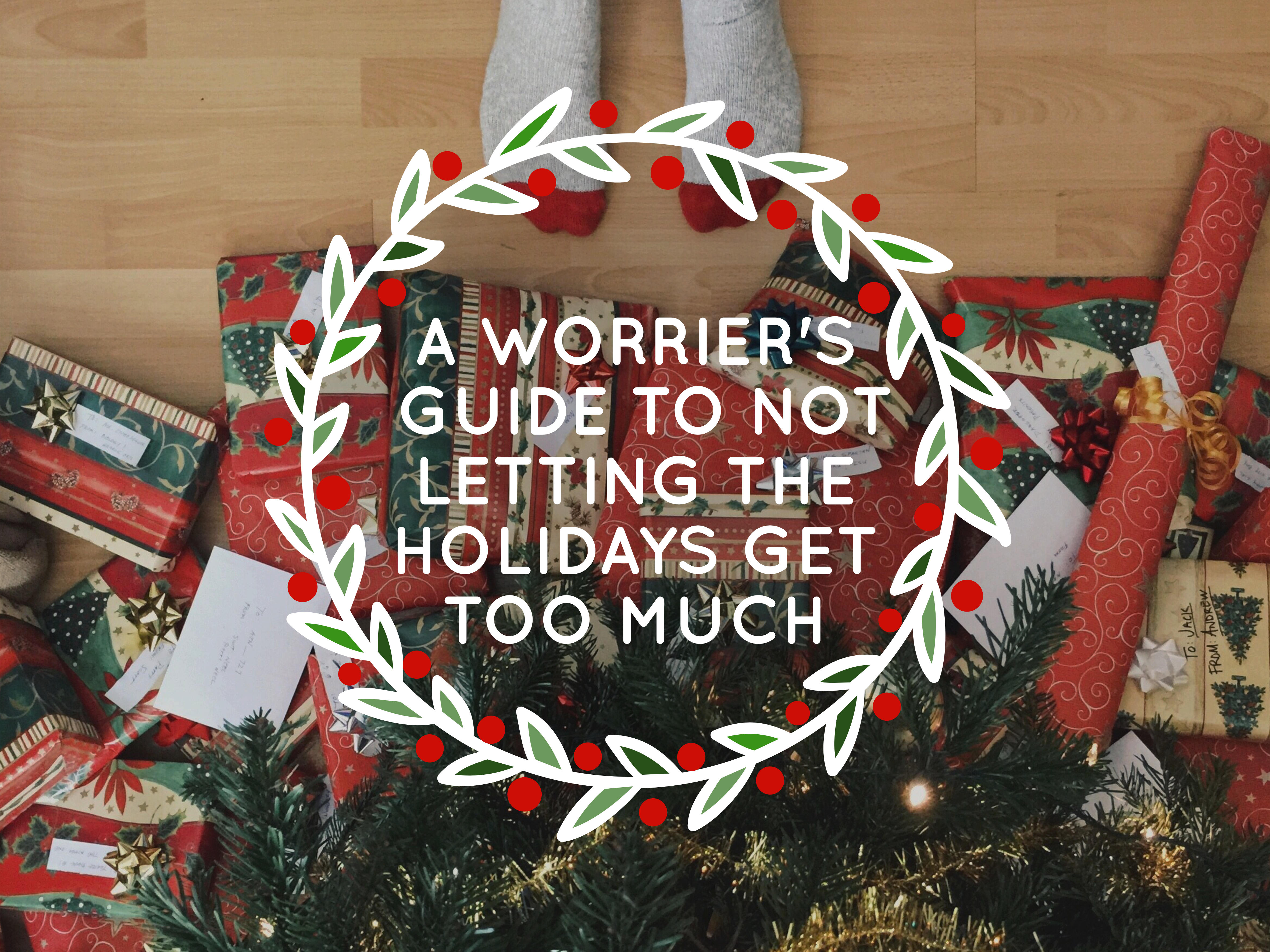 how to stay calm at christmas