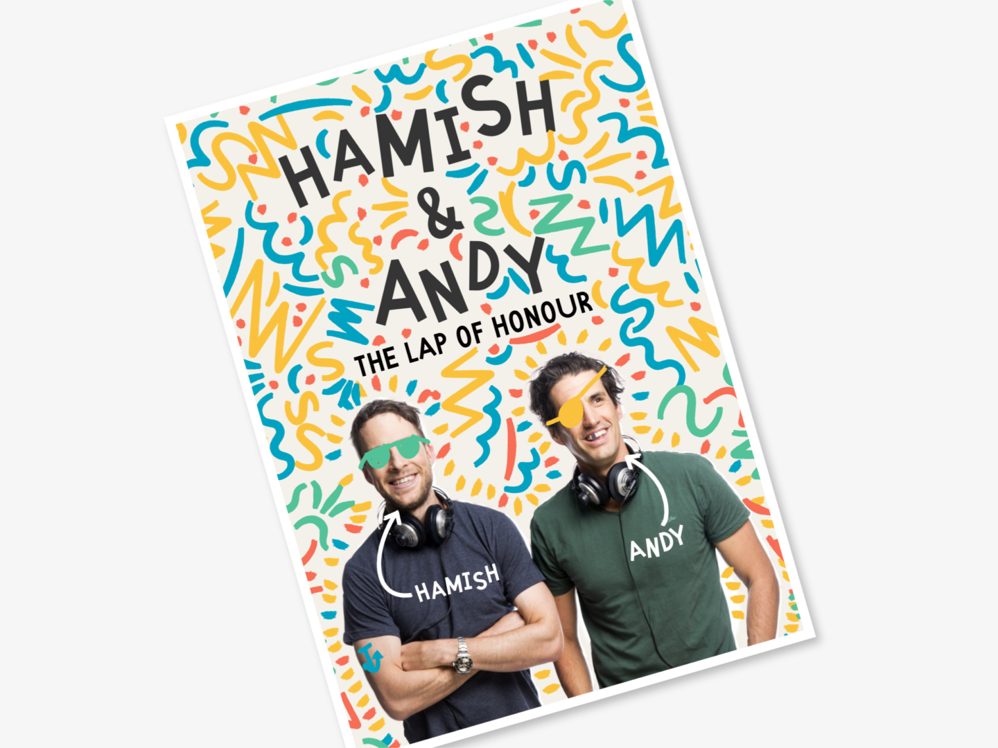 hamish and andy podcast poster