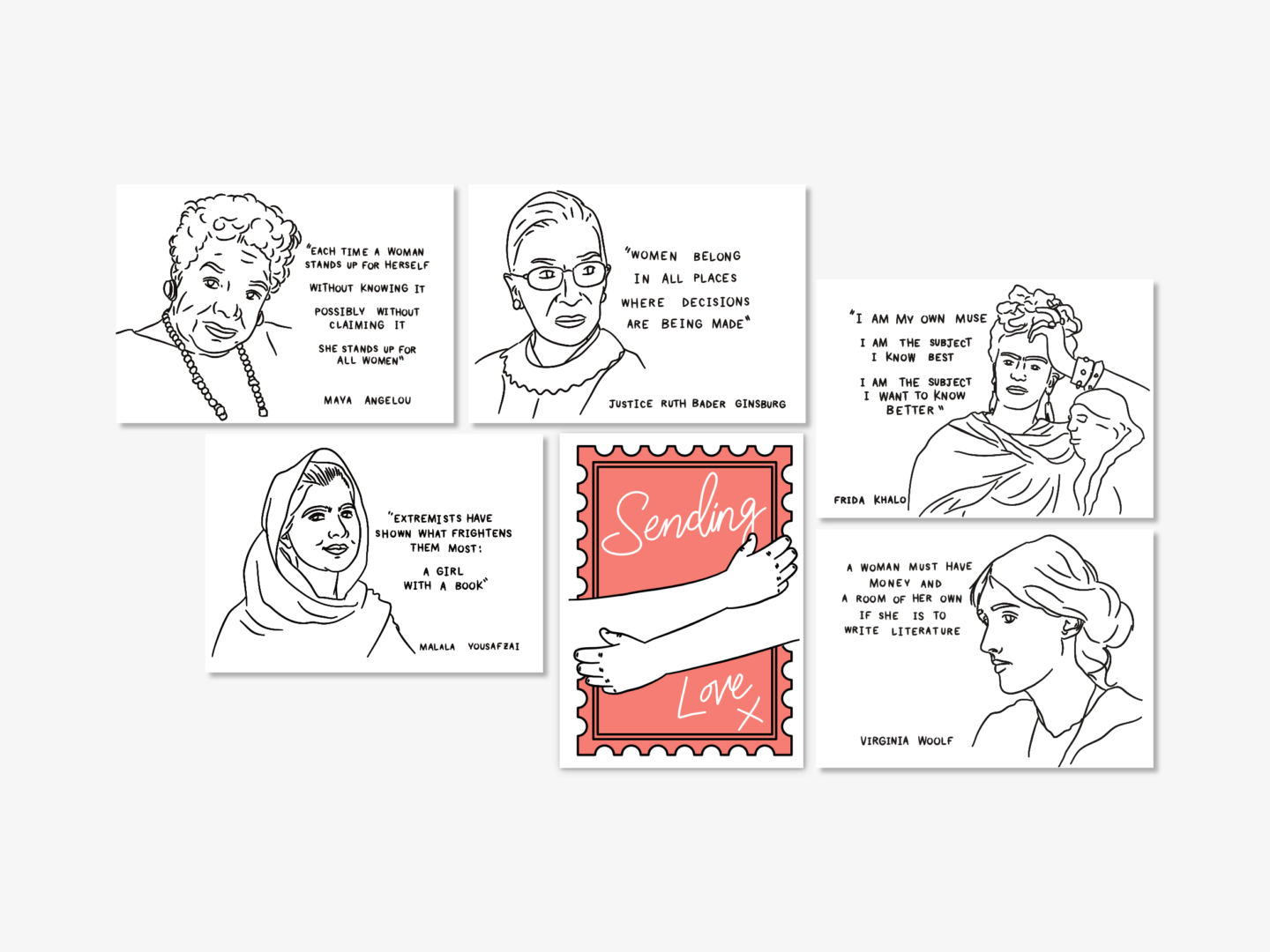 The Story Behind: My Postcard Designs