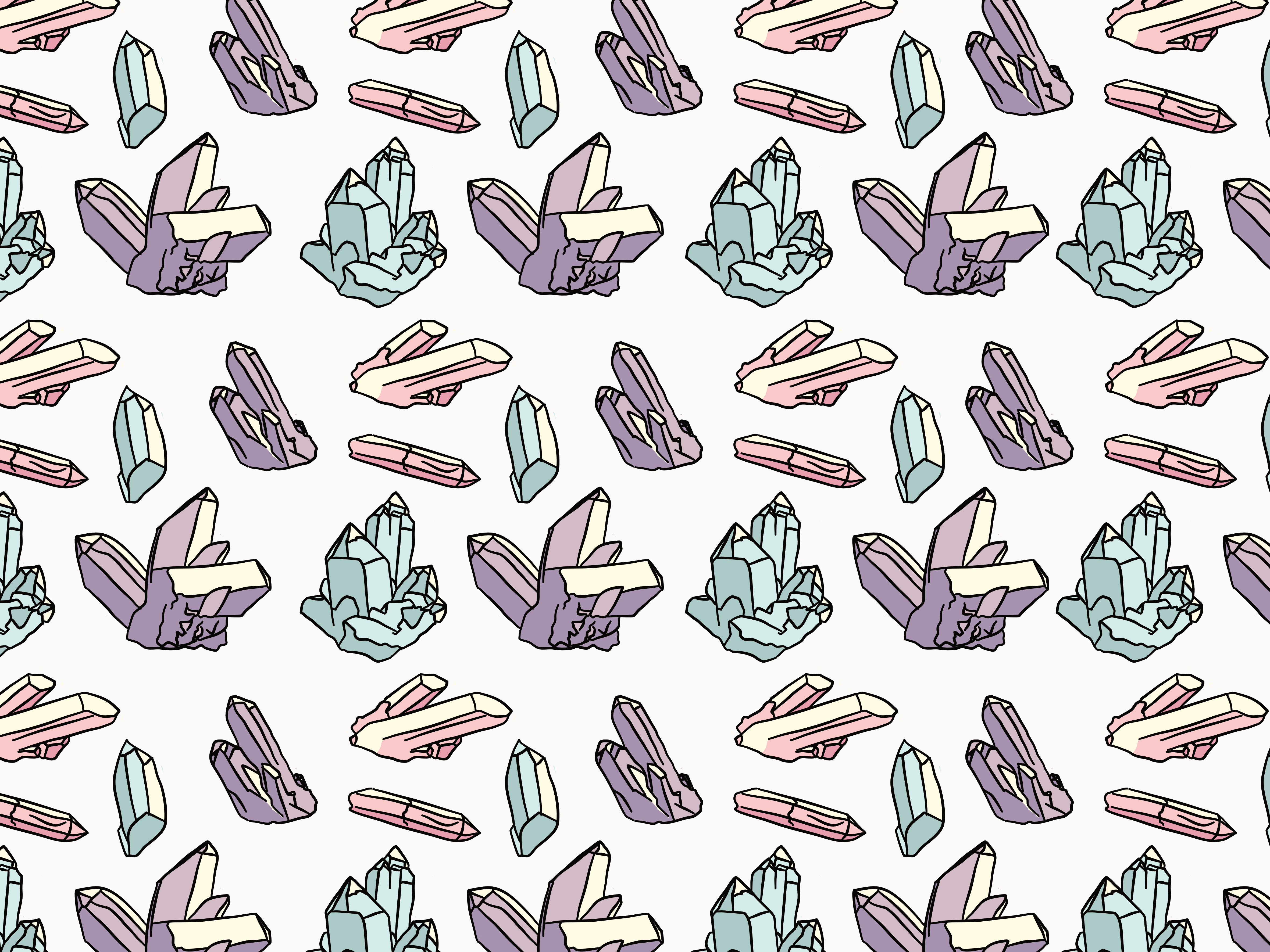 Geode pattern