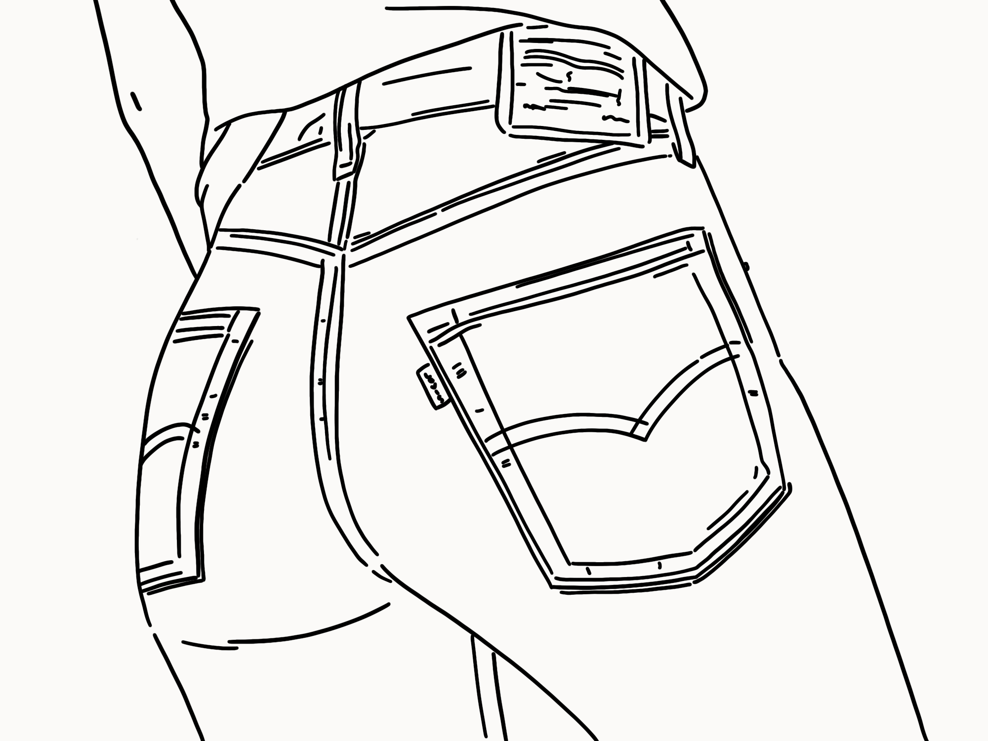 Levi's Design illustration