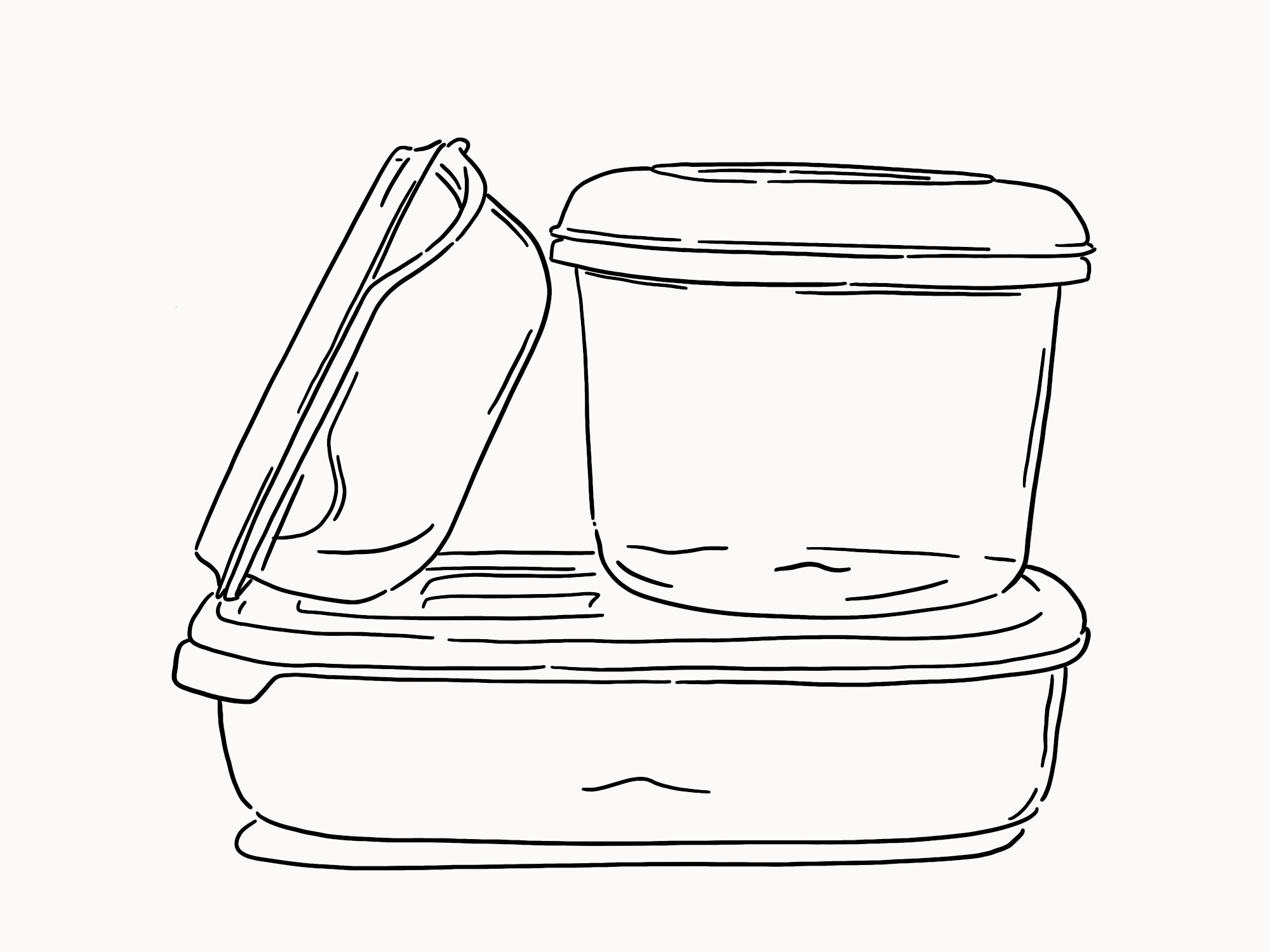 Design Story: Tupperware illustration