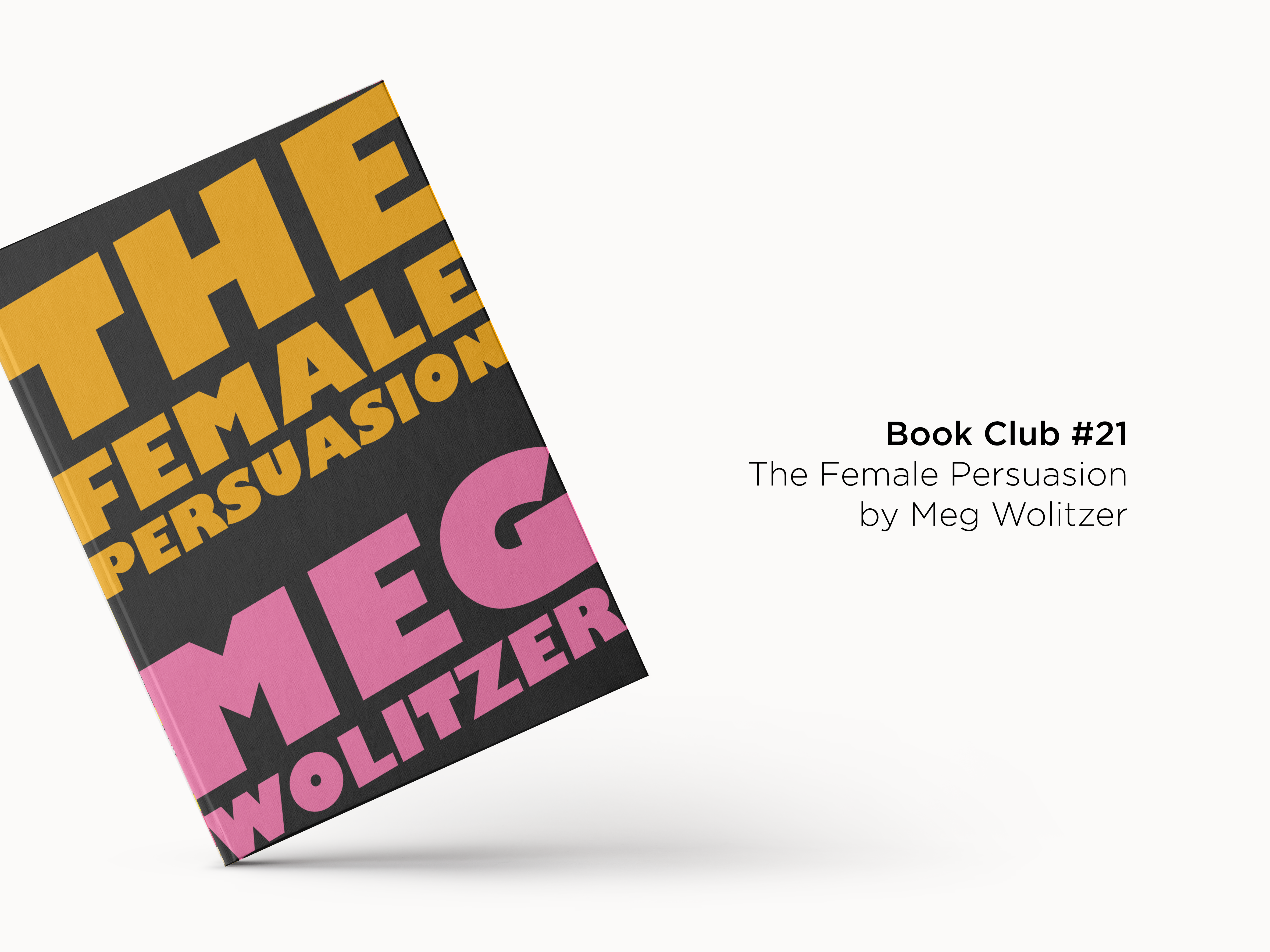 Meg Wolitzer's The Female Persuasion cover design